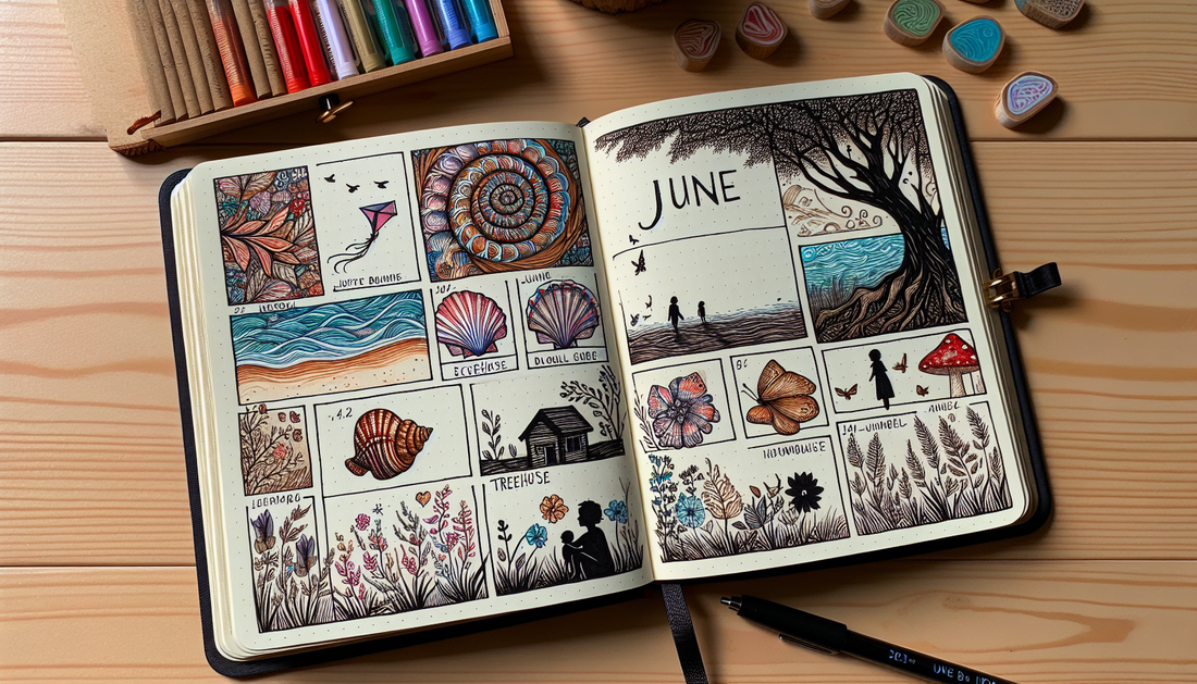 Effortless June Bullet Journal Inspiration: 25 Unique Spread Ideas