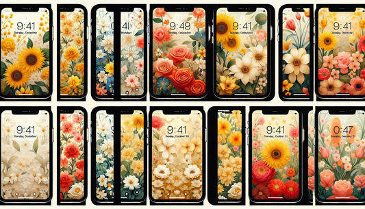 Blooming Beauty: 20 Gorgeous Flower Wallpaper iPhone Designs to Freshen Up Your Screen